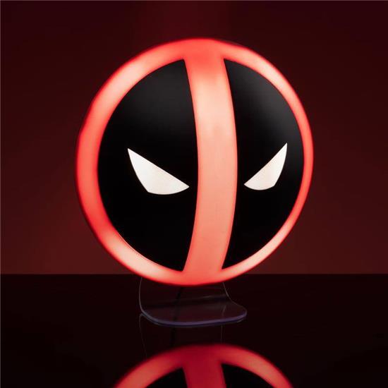 Deadpool: Deadpool 3D Logo Lampe 10 cm