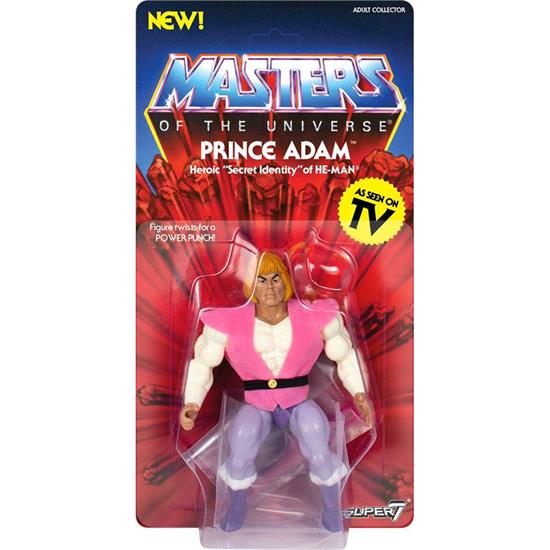 Masters of the Universe (MOTU): Prince Adam Vintage Collection Action Figure 14 cm