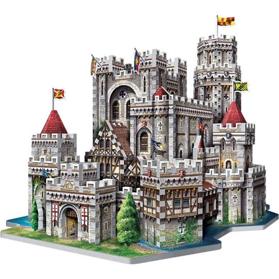 Byer og Bygninger: Wrebbit Castles & Cathedrals 3D Puzzle King Arthurs Camelot