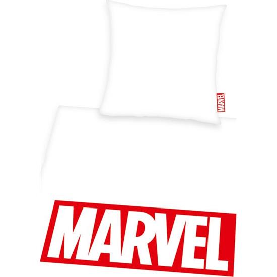 Marvel: Marvel Comics Sengetøj Hvid