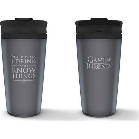 Game Of Thrones: Travel Mug I Drink And I Know Things