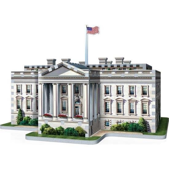 Byer og Bygninger: Wrebbit The Classics American Icons Collection 3D Puzzle The White House