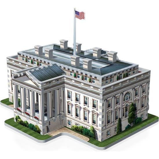 Byer og Bygninger: Wrebbit The Classics American Icons Collection 3D Puzzle The White House