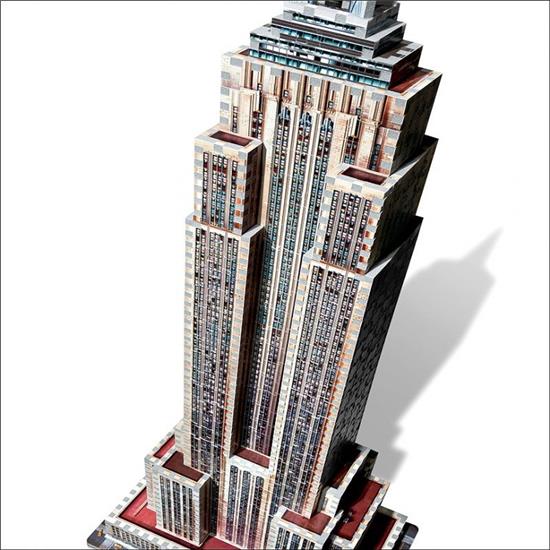 Byer og Bygninger: Wrebbit The Classics Collection 3D Puzzle Empire State Building
