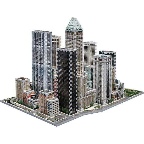 Byer og Bygninger: Wrebbit New York Collection 3D Puzzle Financial