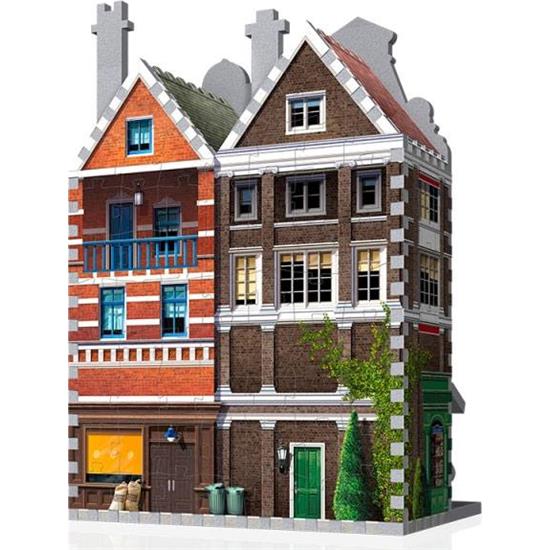 Byer og Bygninger: Wrebbit Urbania 3D Puzzle Café