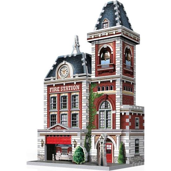 Byer og Bygninger: Wrebbit Urbania 3D Puzzle Fire Station