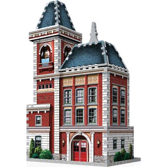 Byer og Bygninger: Wrebbit Urbania 3D Puzzle Fire Station