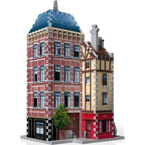 Byer og Bygninger: Wrebbit Urbania 3D Puzzle Hotel