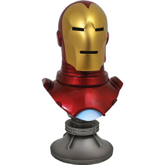 Iron Man: Marvel Comics Legends in 3D Bust 1/2 Iron Man 25 cm