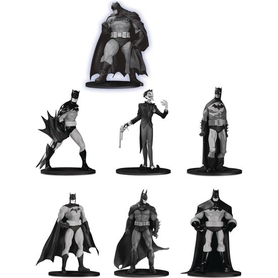 Batman: Batman Black & White PVC Minifigure 7-Pack Box Set #3 10 cm