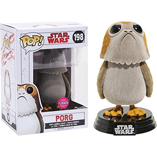 Star Wars: Porg POP! Bobble-Head - Flocked (#198)