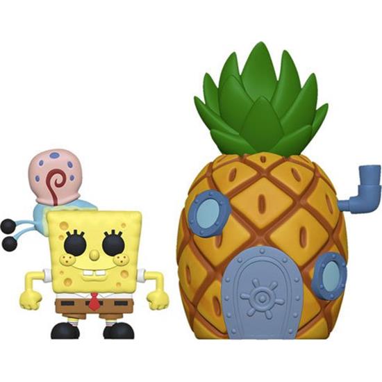 SpongeBob: SpongeBob & Pineapple POP! Town Vinyl Figur
