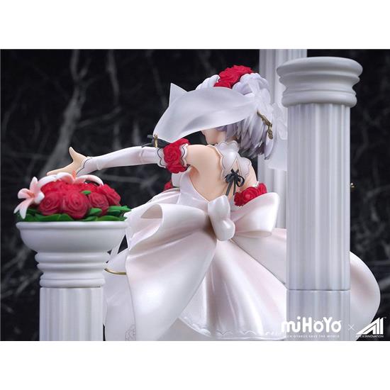 Manga & Anime: Honkai Impact 3rd Statue 1/8 Theresa Apocalypse Rosy Bridesmaid Ver. 25 cm