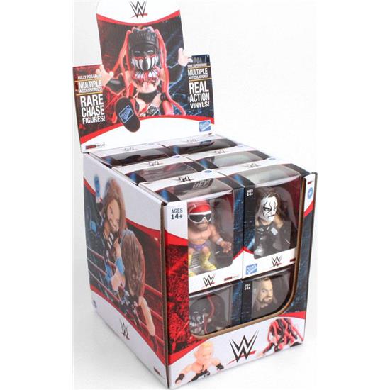 Wrestling: WWE Action Vinyls Mini Figures Wave 1 8 cm 12-pack