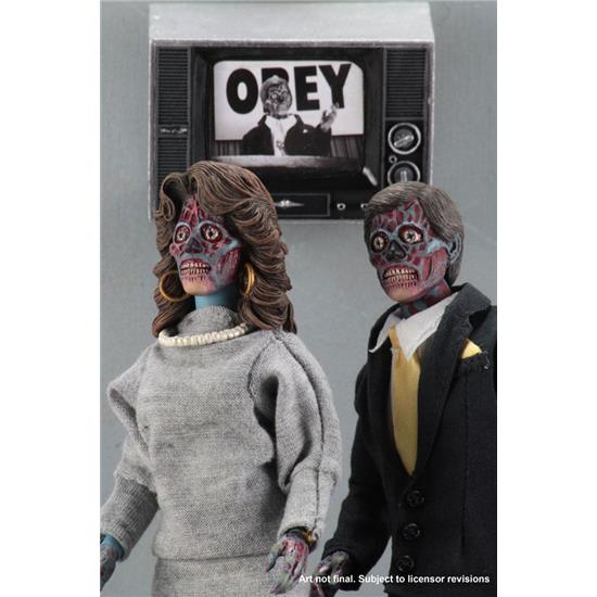 They Live: They Live Retro Action Figure 2-Pack Aliens 20 cm
