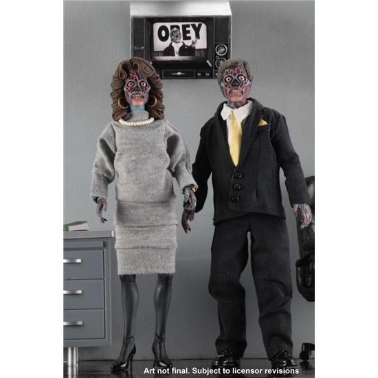 They Live: They Live Retro Action Figure 2-Pack Aliens 20 cm