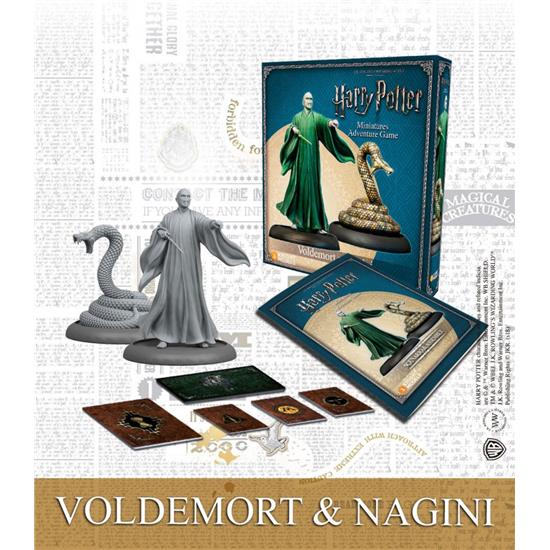 Harry Potter: Harry Potter Miniature 35 mm 2-Pack Voldemort & Nagini *English Version*