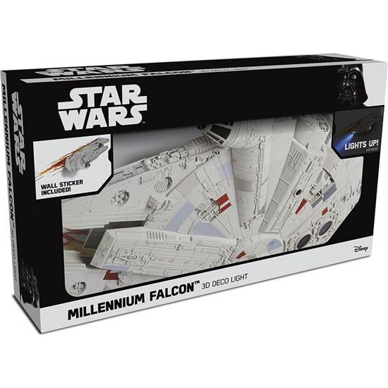 Star Wars: Millennium Falcon 3D Lampe