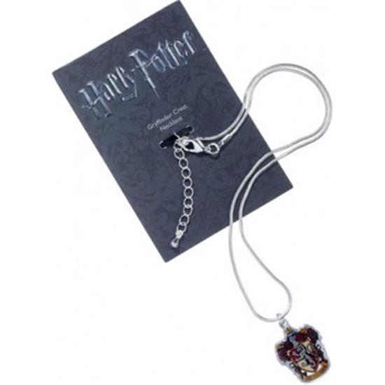 Harry Potter: Harry Potter Gryffindor vedhæng og halskæde (sølv belagt)