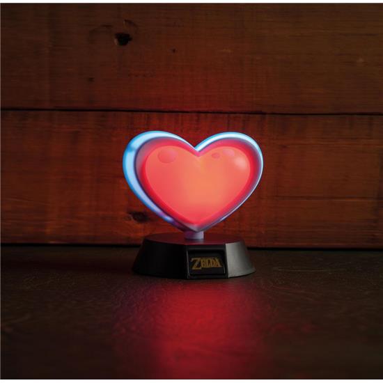 Nintendo: Heart Container 3D Lampe 10 cm