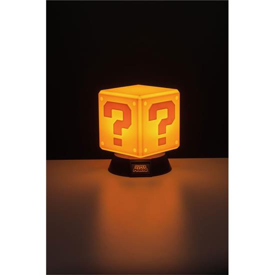 Nintendo: Question Block 3D Lampe 10 cm