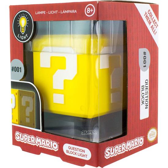 Nintendo: Question Block 3D Lampe 10 cm
