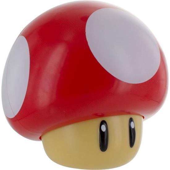 Nintendo: Mushroom 3D Lampe med Lyd 12 cm