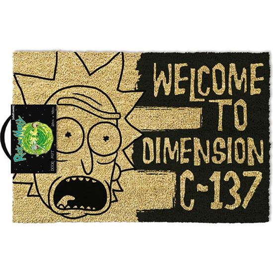 Rick and Morty: Dimension C-137 Dørmåtte