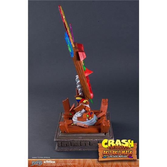 Crash Bandicoot: Crash Bandicoot Life-Size Replica Aku Aku Mask 65 cm