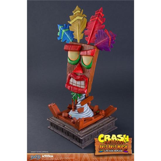 Crash Bandicoot: Crash Bandicoot Life-Size Replica Aku Aku Mask 65 cm