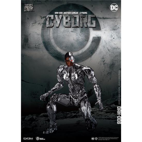 Justice League: Justice League Dynamic 8ction Heroes Action Figure 1/9 Cyborg 21 cm