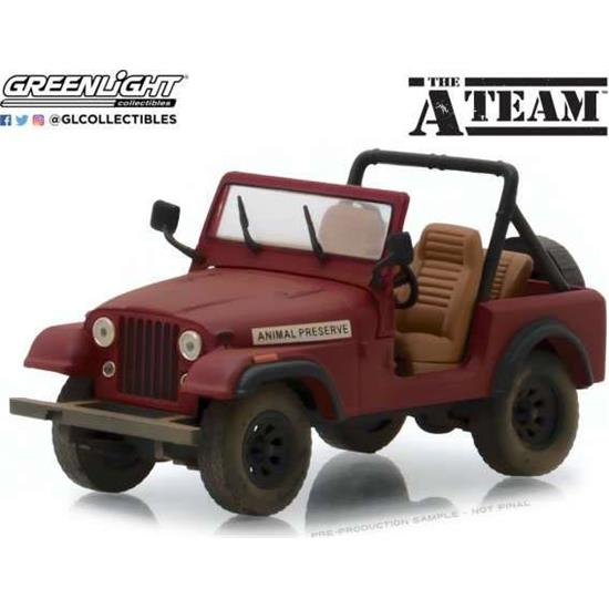 A-Team: A-Team Diecast Model 1/43 Jeep CJ-7