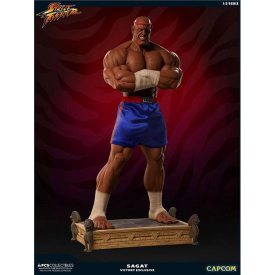Street Fighter: Street Fighter Statue 1/3 Sagat PCS Victory Exclusive 93 cm