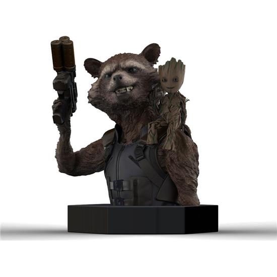 Guardians of the Galaxy: Guardians of the Galaxy Vol. 2 Bust 1/6 Rocket Raccoon & Groot 16 cm