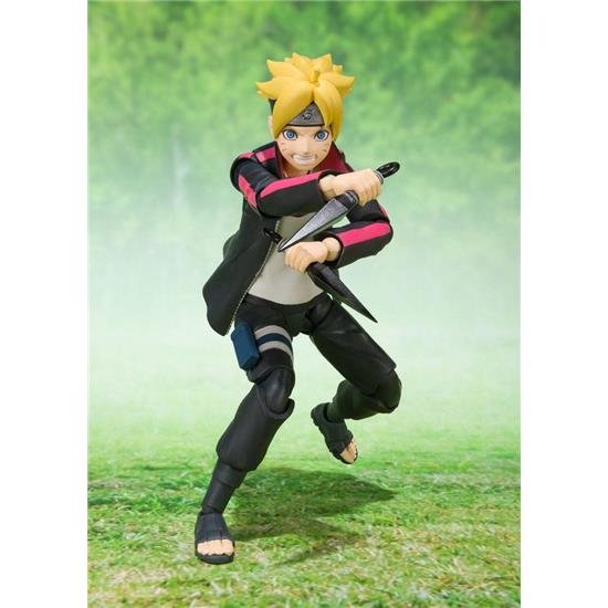 Manga & Anime: Boruto Naruto Next Generations S.H. Figuarts Action Figure Boruto Uzumaki Tamashii Web Excl 17 cm