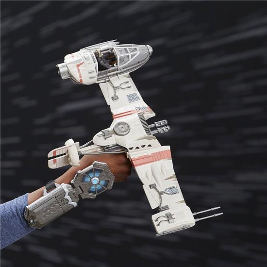 Star Wars: Resistance Ski Speeder Force Link Class C Vehicle with Figure