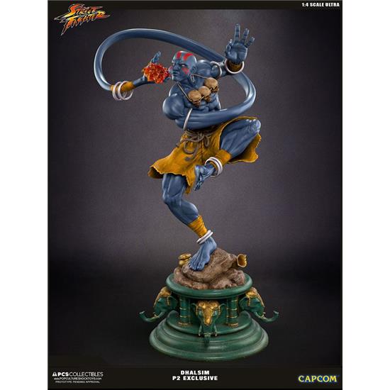 Street Fighter: Street Fighter V Ultra Statue 1/4 Dhalsim Player 2 Exclusive 62 cm
