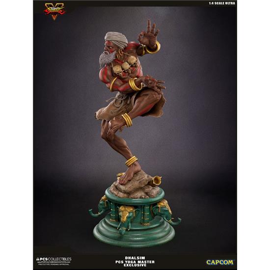 Street Fighter: Street Fighter V Ultra Statue 1/4 Dhalsim Yoga Master Exclusive 62 cm