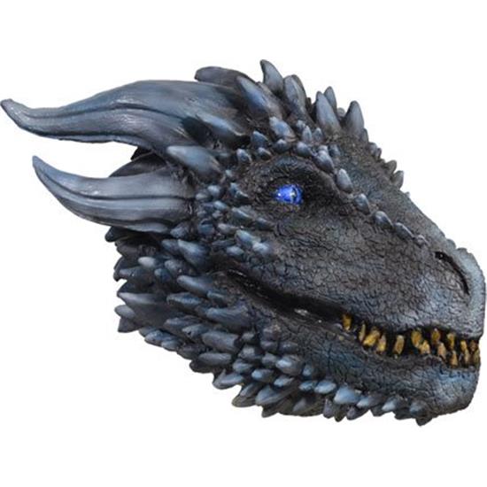Game Of Thrones: Game of Thrones Latex Mask White Walker Dragon