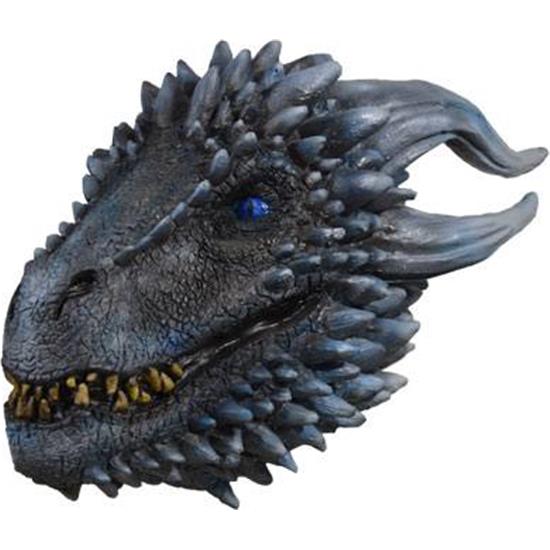 Game Of Thrones: Game of Thrones Latex Mask White Walker Dragon