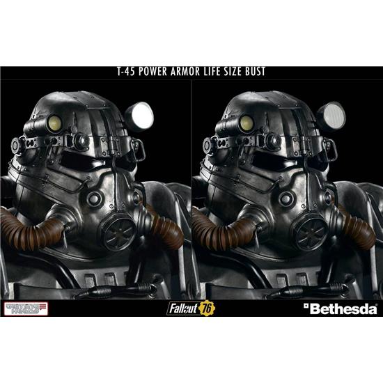 Fallout: Fallout Life-Size Bust T-45 Power Armor 76 cm