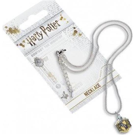 Harry Potter: Hufflepuff Halskæde (sølv belagt)