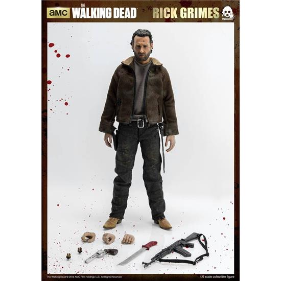 Walking Dead: Rick Grimes Skala 1/6 Figur Movie Edition