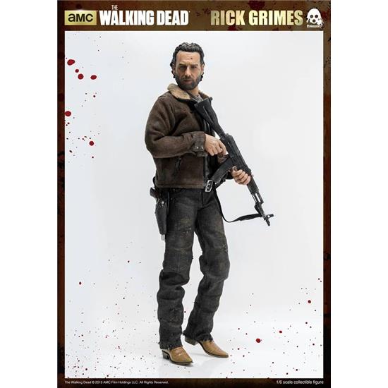 Walking Dead: Rick Grimes Skala 1/6 Figur Movie Edition
