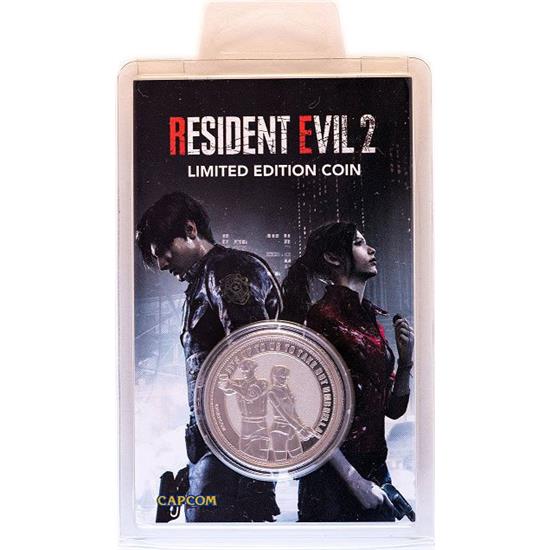 Resident Evil: Leon & Claire Collectable Coin Silver Edition