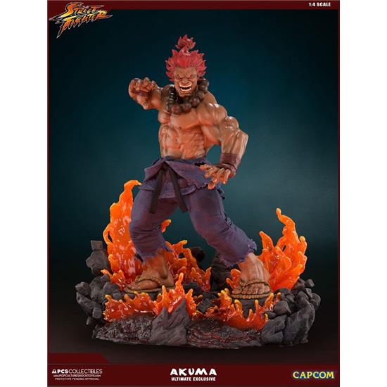 Street Fighter: Street Fighter Mixed Media Statue 1/4 Akuma Ultimate Exclusive 58 cm