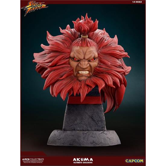 Street Fighter: Street Fighter Mixed Media Statue 1/4 Akuma Ultimate Exclusive 58 cm