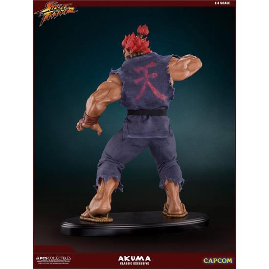 Street Fighter: Street Fighter Mixed Media Statue 1/4 Akuma Classic Exclusive 45 cm