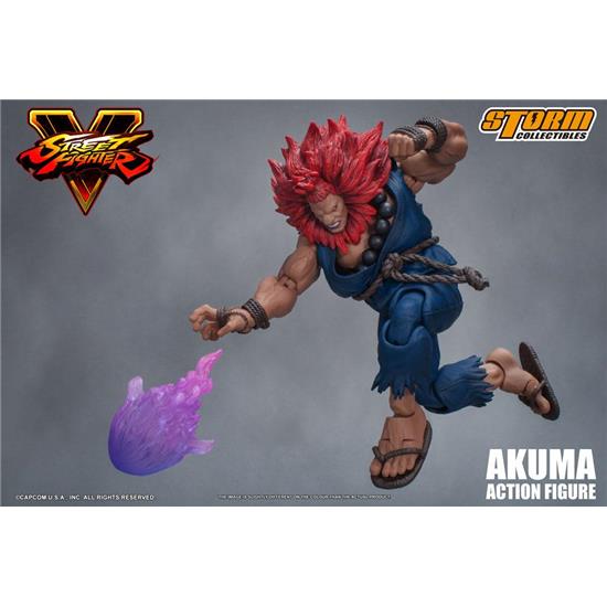 Street Fighter: Street Fighter V Action Figure 1/12 Akuma 18 cm